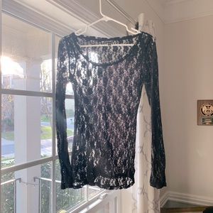 Express lace long-sleeve
